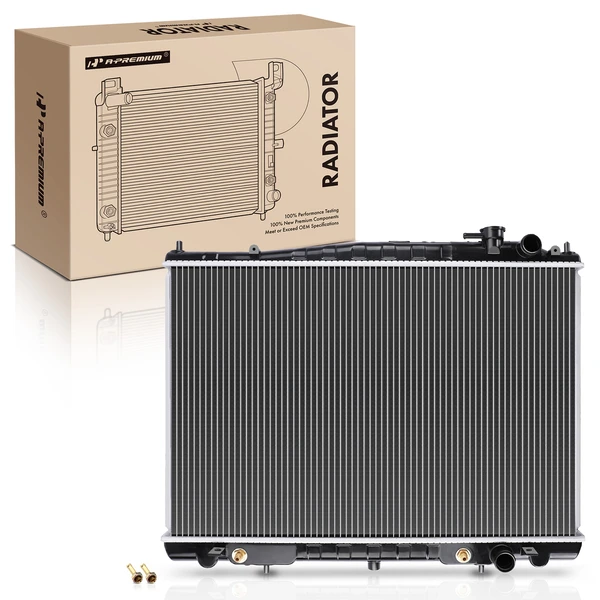 Aluminum Radiator with Transmission Oil Cooler for 2001-2004 Nissan Frontier
