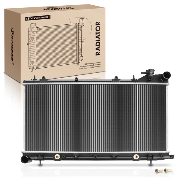 Aluminum Radiator with Trans Oil Cooler for 1999-2002 Subaru Forester