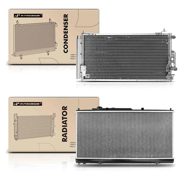 Radiator & AC Condenser Cooling Kit for 2002-2005 Chrysler Sebring