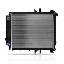 Aluminum Radiator with Oil Cooler & Frame for Freightliner FLT B2 Bus 08-11 Auto Trans.