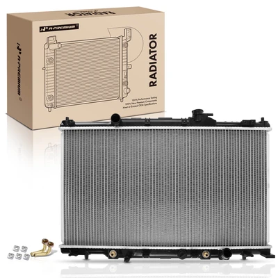 Aluminum Radiator with Transmission Oil Cooler