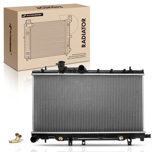 Aluminum Radiator with Transmission Oil Cooler for Subaru Impreza 2006-2007 H4 2.5L