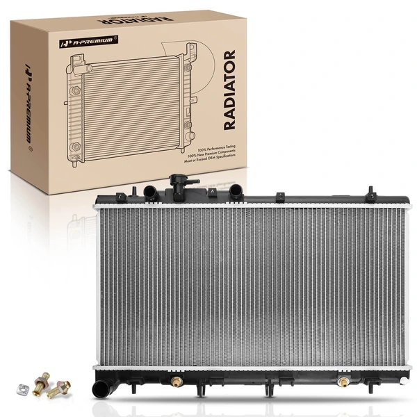 Aluminum Radiator with Transmission Oil Cooler for Subaru Outback 2001-2004 H6 3.0L