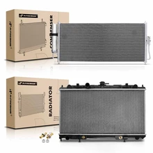 Radiator & AC Condenser Cooling Kit for 2002-2006 Nissan Sentra