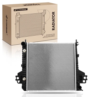 Aluminum Radiator with Transmission Oil Cooler