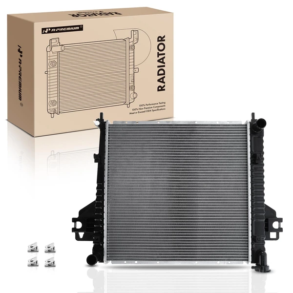 Aluminum Radiator for Jeep Liberty 2002-2005 L4 2.4L Manual Trans.