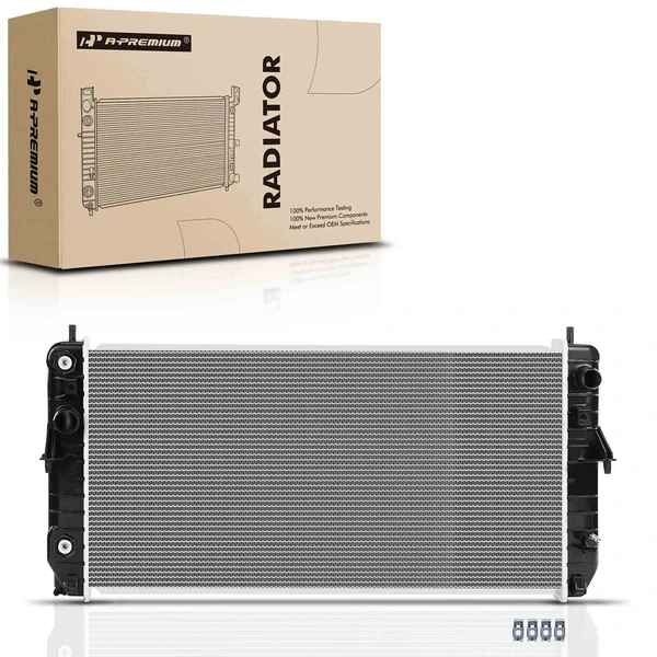 Aluminum Radiator with Oil Cooler for 2001-2004 Cadillac Seville