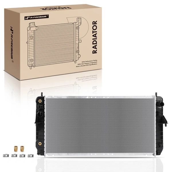 Aluminum Radiator with Transmission Oil Cooler for 2001-2004 Cadillac Seville