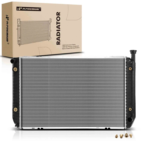 Aluminum Radiator with Oil Cooler for 2001-2002 Chevrolet C3500HD