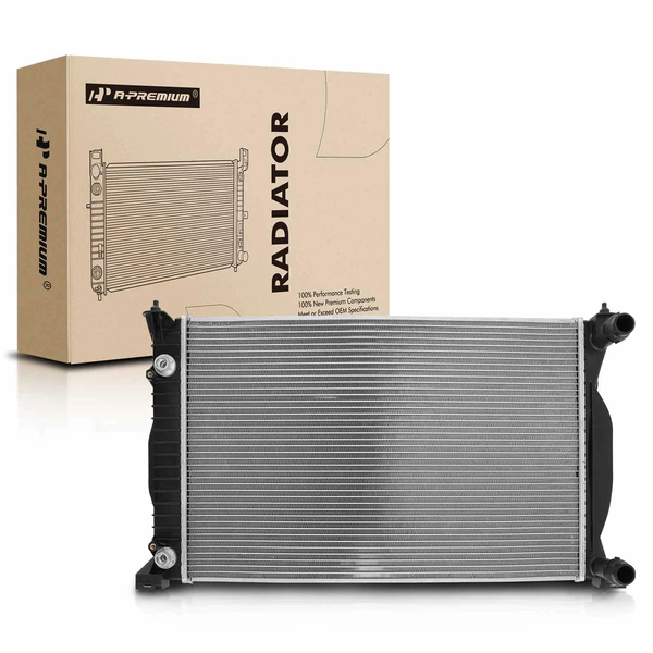 Aluminum Radiator with Trans Oil Cooler for 2003-2008 Audi A4 Quattro