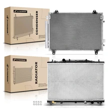 Radiator & AC Condenser Cooling Kit for 2003-2004 Cadillac CTS