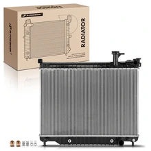 Aluminum Radiator with Trans Oil Cooler