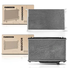 Radiator & AC Condenser Cooling Kit for 2002-2005 Honda Civic