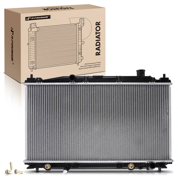 Aluminum Radiator with Transmission Oil Cooler for Honda Civic 2003 2004 2005 L4 1.3L