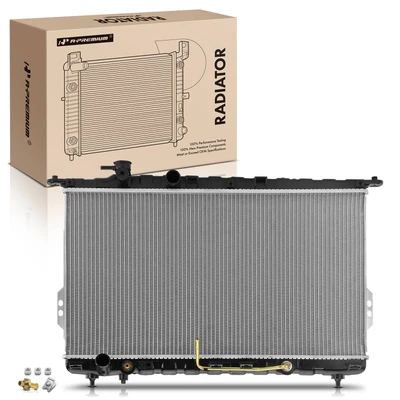 Aluminum Radiator with Transmission Oil Cooler