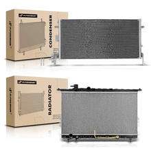 Radiator & AC Condenser Cooling Kit for Hyundai XG350 2002-2004 V6 3.5L