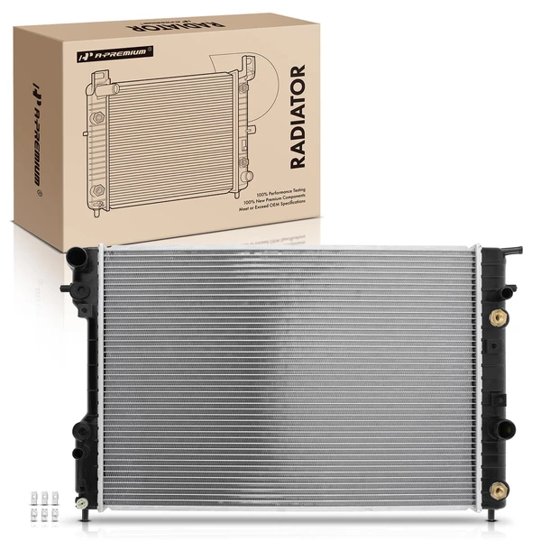 Aluminum Radiator with Transmission Oil Cooler for 2000-2001 Cadillac Catera