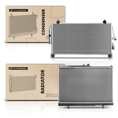 Radiator & AC Condenser Cooling Kit for 2003-2006 Mitsubishi Outlander