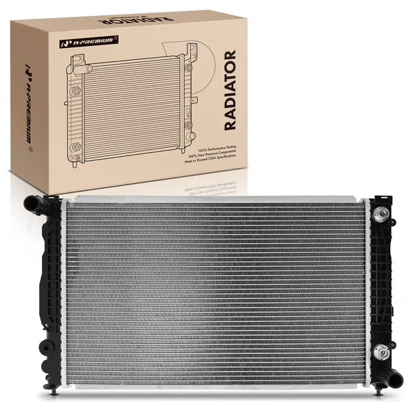 Aluminum Radiator with Trans Oil Cooler for 1998-2001 Audi A6 Quattro