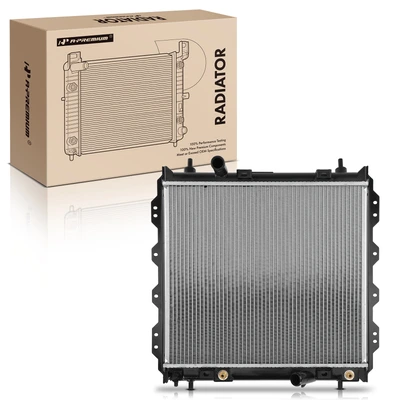 Aluminum Radiator with Transmission Oil Cooler