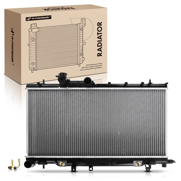 Aluminum Radiator with Trans Oil Cooler for 2005-2006 Saab 9-2X