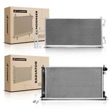 Radiator & AC Condenser Cooling Kit for 2004 Ford F-150 5.4L V8
