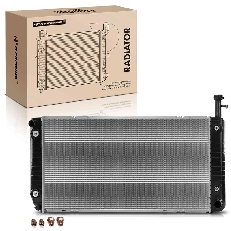 Aluminum Radiator with Oil Cooler for Chevy Express 2500 3500 GMC ...