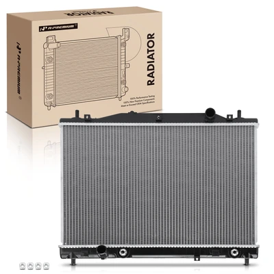 Aluminum Radiator with Transmission Oil Cooler