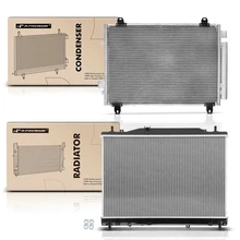 Radiator & AC Condenser Cooling Kit for 2004-2007 Cadillac CTS