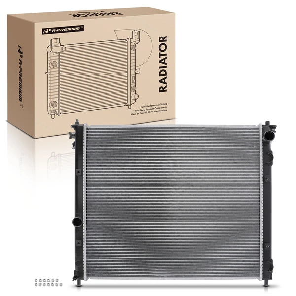 Aluminum Radiator without Oil Cooler for 2004-2007 Cadillac SRX