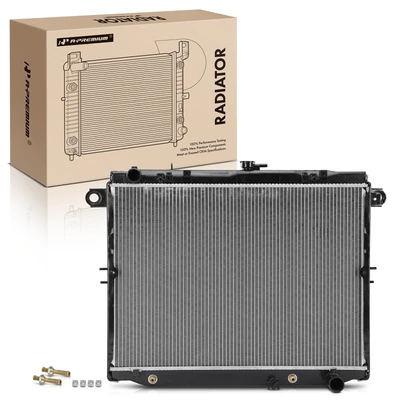 Aluminum Radiator with Transmission Oil Cooler