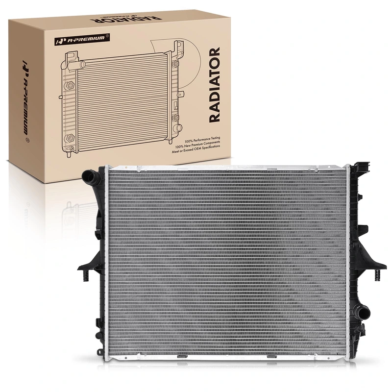 Aluminum Radiator without Oil Cooler for 2009 Porsche Cayenne 3.6L V6