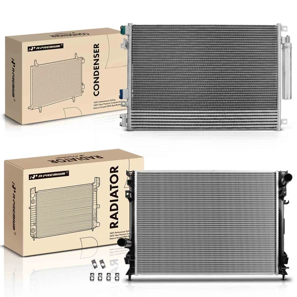 Radiator & AC Condenser Cooling Kit for 2005-2008 Chrysler 300