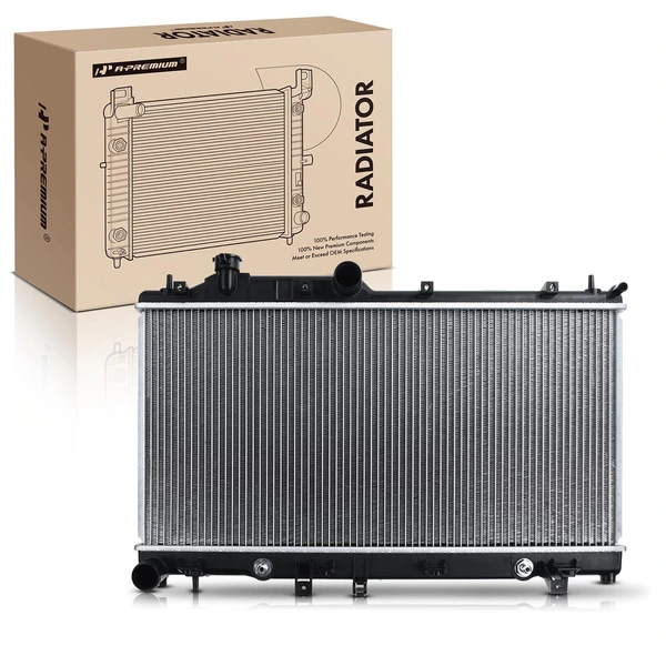 Aluminum Radiator with Oil Cooler for Subaru Legacy Outback 2005-2009 H4 2.5L Auto Trans.