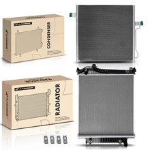 Radiator & AC Condenser Cooling Kit for 2006 Ford Explorer 4.6L V8