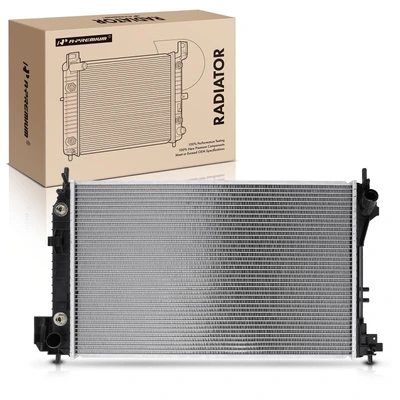 Aluminum Radiator with Transmission Oil Cooler