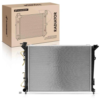 Aluminum Radiator with Transmission Oil Cooler