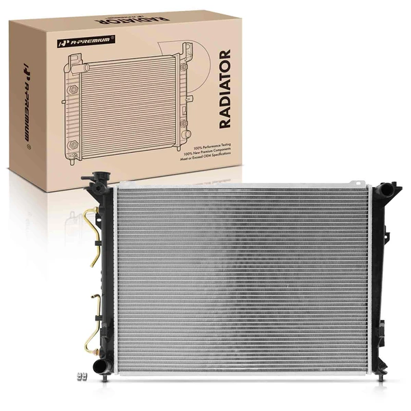 Aluminum Radiator with Transmission Oil Cooler for Hyundai Sonata 2006-2010 Kia Optima