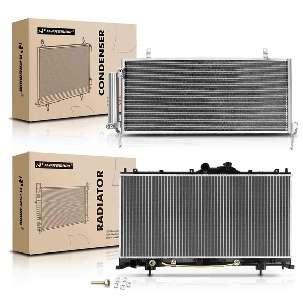 Radiator & AC Condenser Cooling Kit for Mitsubishi Eclipse 2006-2012