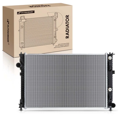 Aluminum Radiator with Trans Oil Cooler