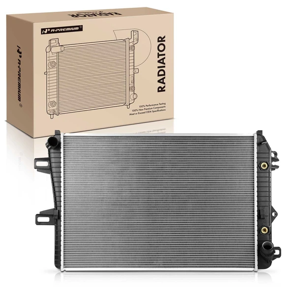 Aluminum Radiator with Trans Oil Cooler for 2007 GMC Sierra 3500 Classic