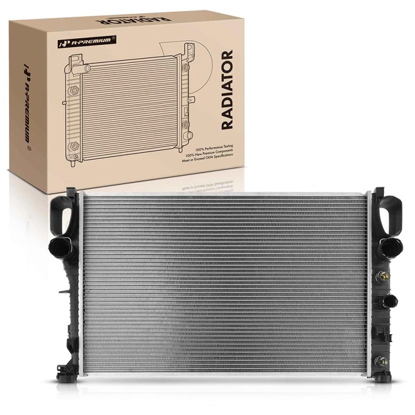 Aluminum Radiator with Transmission Oil Cooler for 2006-2009 Mercedes-Benz E350