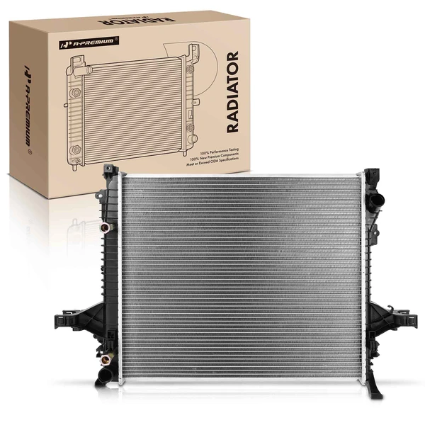 Aluminum Radiator with Trans Oil Cooler for 2011 Volvo S80