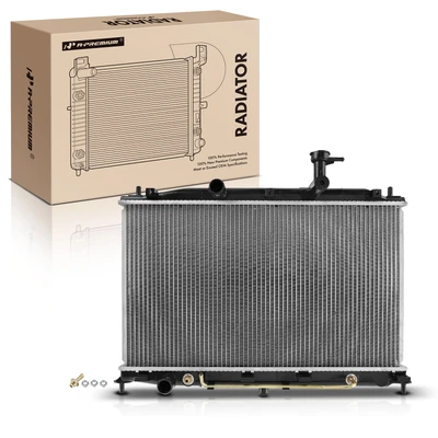 Aluminum Radiator with Transmission Oil Cooler