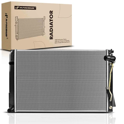 Aluminum Radiator with Trans Oil Cooler