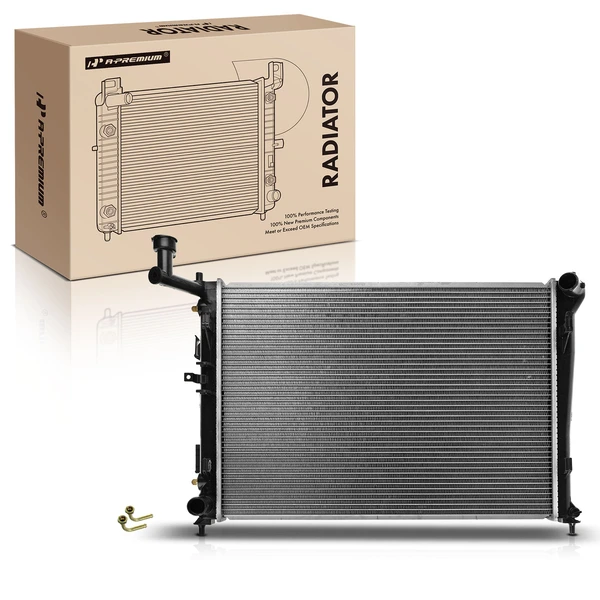 Aluminum Radiator with Trans Oil Cooler for 2007-2012 Hyundai Elantra