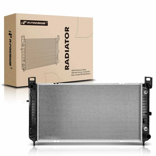 Aluminum Radiator with Transmission Oil Cooler for 2005-2012 Chevrolet Silverado 1500