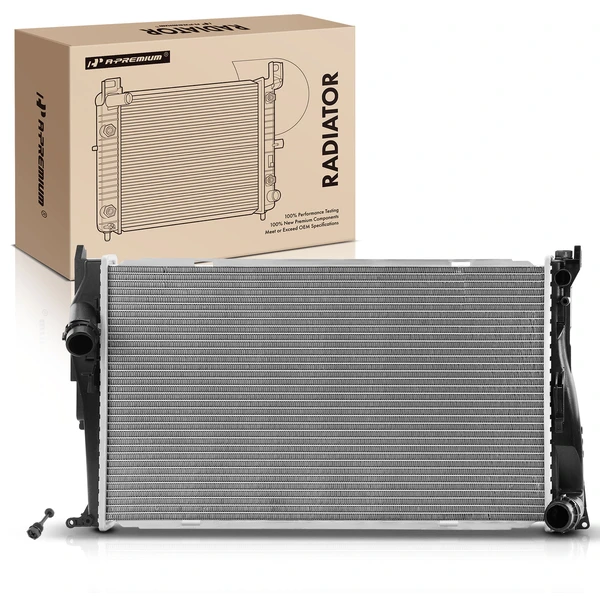 Aluminum Radiator without Oil Cooler for 2009-2013 BMW 335i xDrive