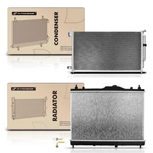 Radiator & AC Condenser Cooling Kit for 2007-2011 Nissan Versa