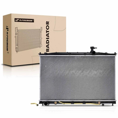 Aluminum Radiator with Transmission Oil Cooler